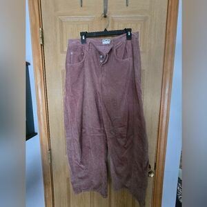 We The Free Corduroy Pants in Dusty Rose